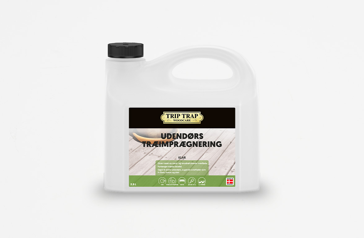 Trip Trap Udendørs Træimprægnering