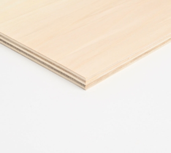 Poppel/Eucalyptus krydsfiner B/BB, int. lim, 70% PEFC