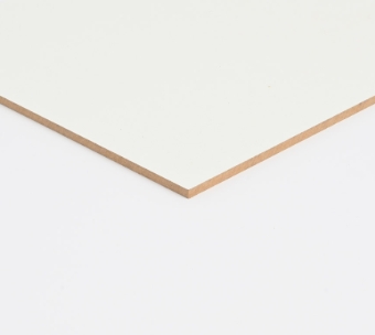 HDF Hvidlakeret 1 side, E1, FSC Mix 70%