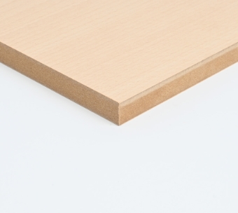 Fineret MDF, Bøg letdampet A/B, 80% PEFC