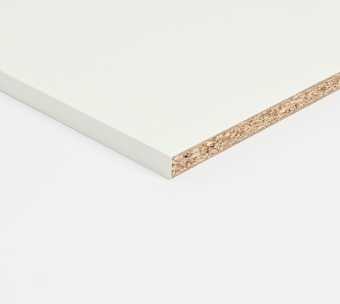 Hobbyplader, Hvid, kantet 2 langsider, FSC Mix Credit