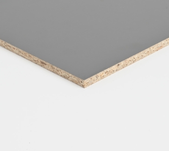 Spån Melamin, Grey U12986SM, Front, 100% PEFC