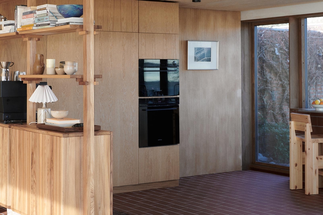 Interiørprojekt med vægbeklædning.