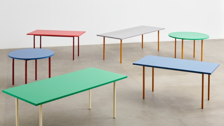 HAY 
Two-Colour borde 
i Valchromat.