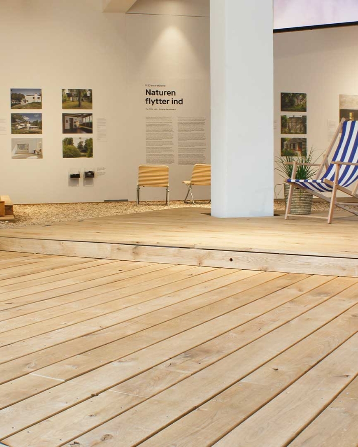 Terrassebrædder til 
Utzon Center.