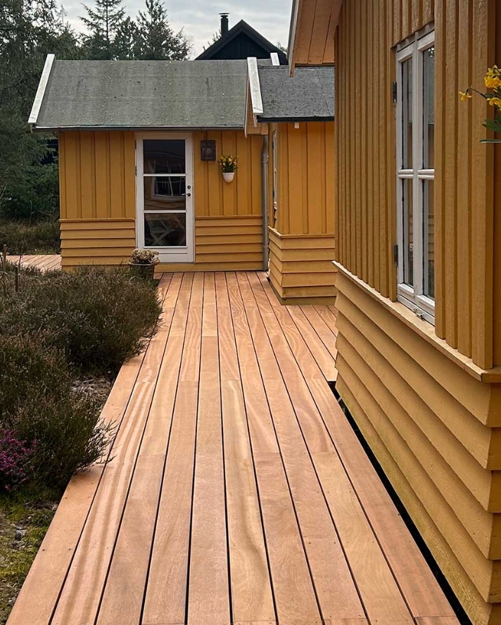 Sommerhus med Tatajuba terrasse.