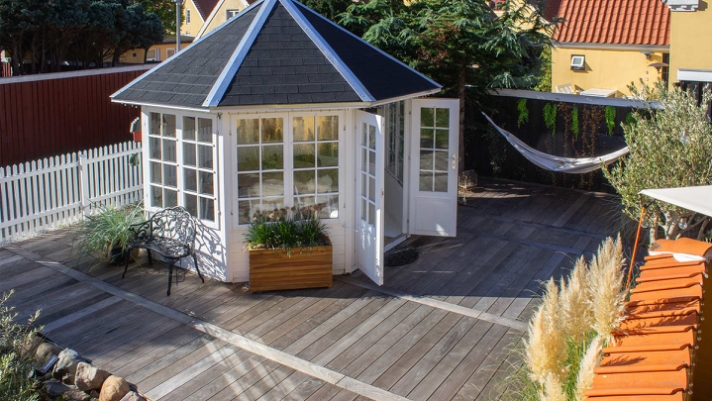 Skagen-idyl med en terrasse udover det sædvanlige..