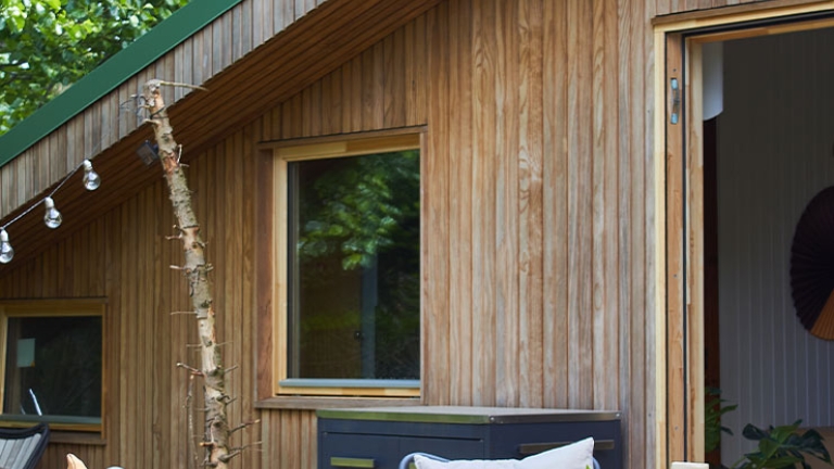 Sommerhus med 
Thermo Fyr Premium.